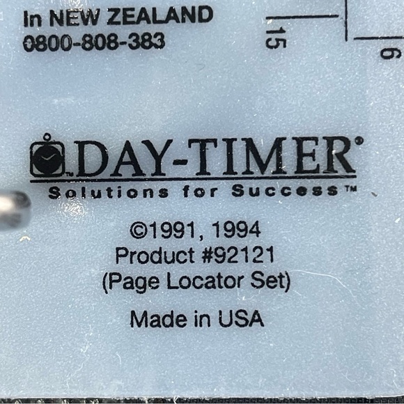 Day-Timer binder Genuine Leather made in the USA Binder - Picture 11 of 12